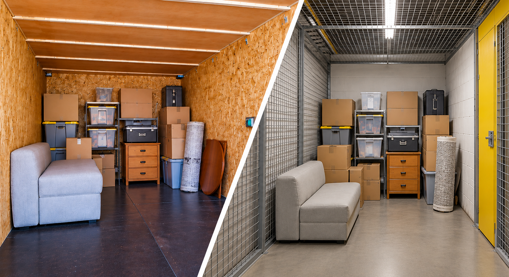 Container or indoor self storage